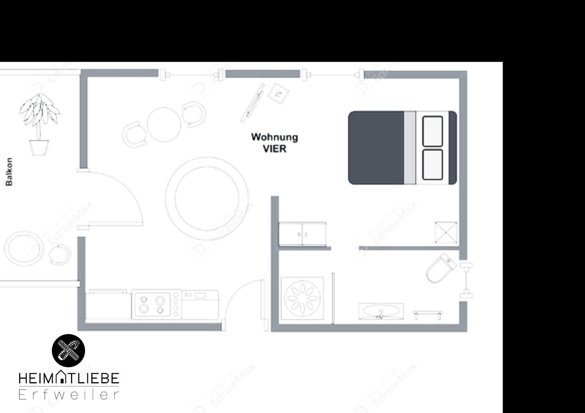 Heimatliebe Erfweiler Wohnung Vier Luaran gambar